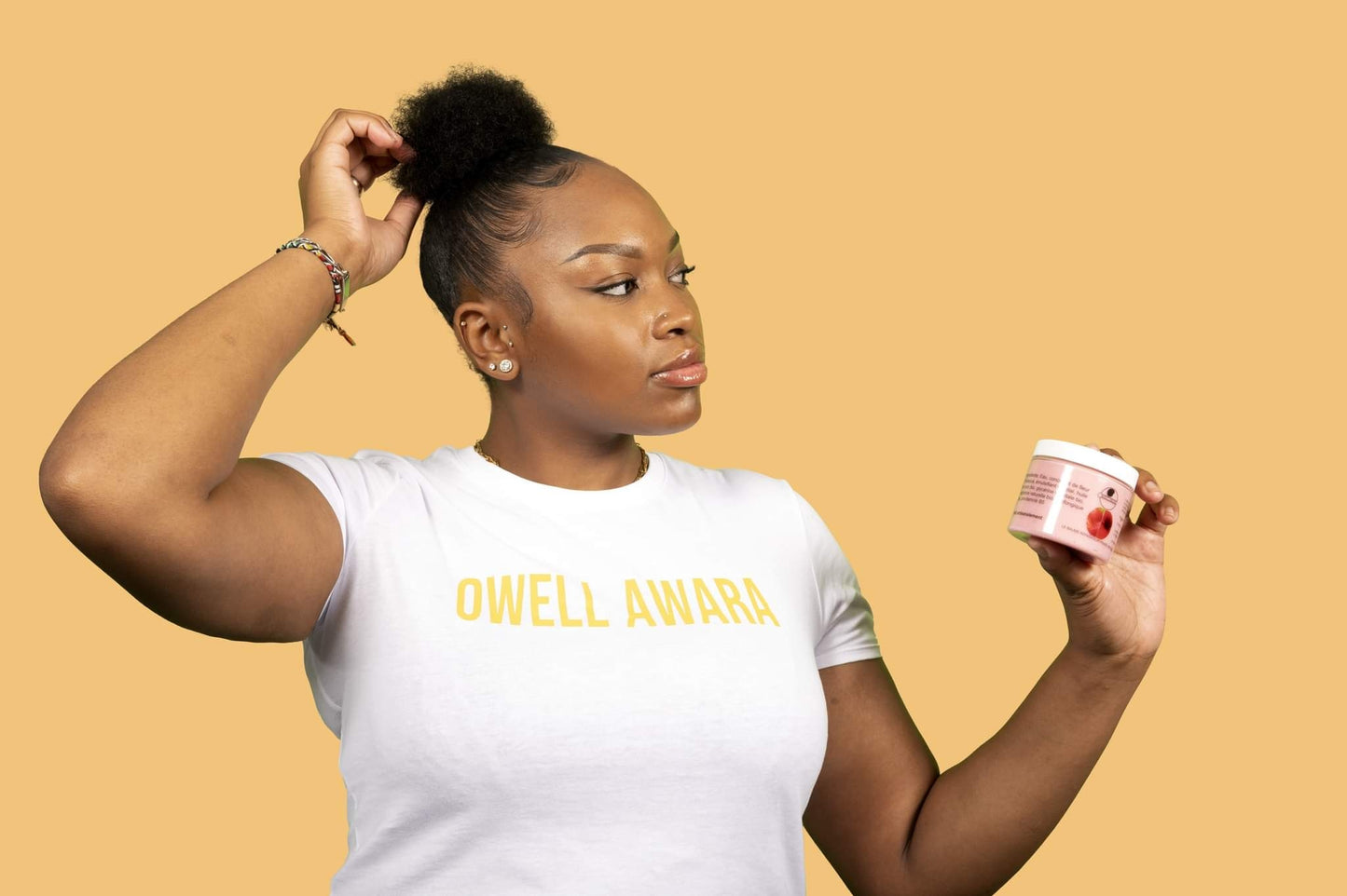 Bain d'huile fraise hibiscus