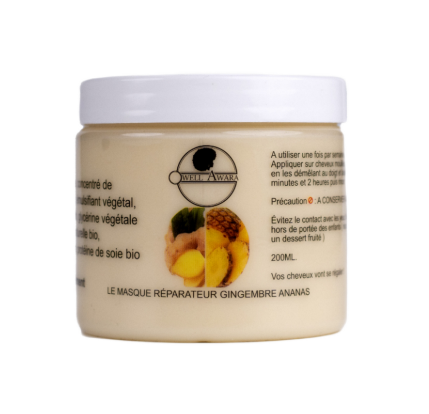 Masque réparateur gingembre ananas