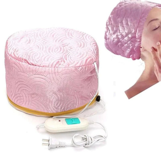 Bonnet chauffant pour soin profond