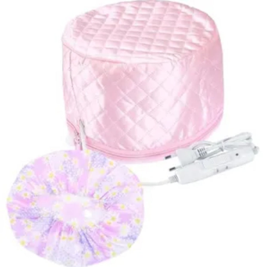 Bonnet chauffant pour soin profond